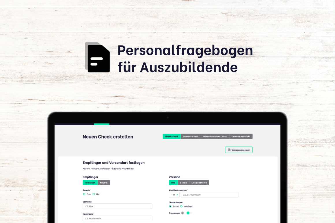 personalfragebogen-auszubildende